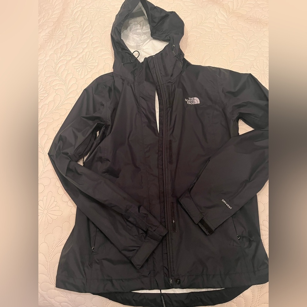 The North Face hooded windbreaker.  Size Small - ladies